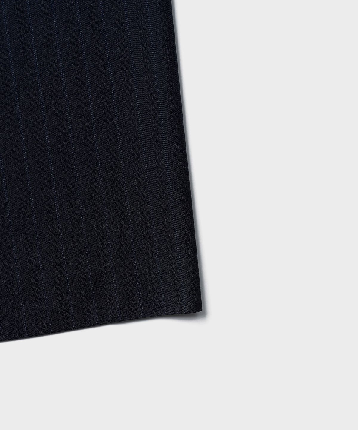 튜드먼트(TTUDEMENT) H-LINE MAXI SKIRT_NAVY STRIPE
