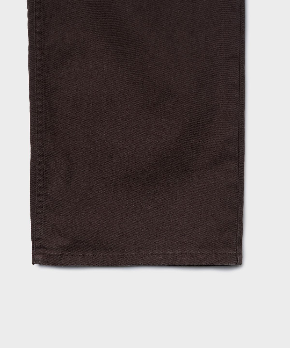 튜드먼트(TTUDEMENT) COTTON TWILL WIDE PANTS_BROWN