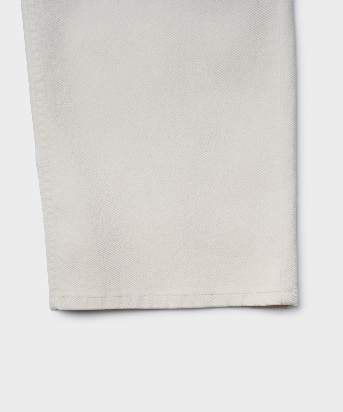 튜드먼트(TTUDEMENT) COTTON TWILL WIDE PANTS_CREAM