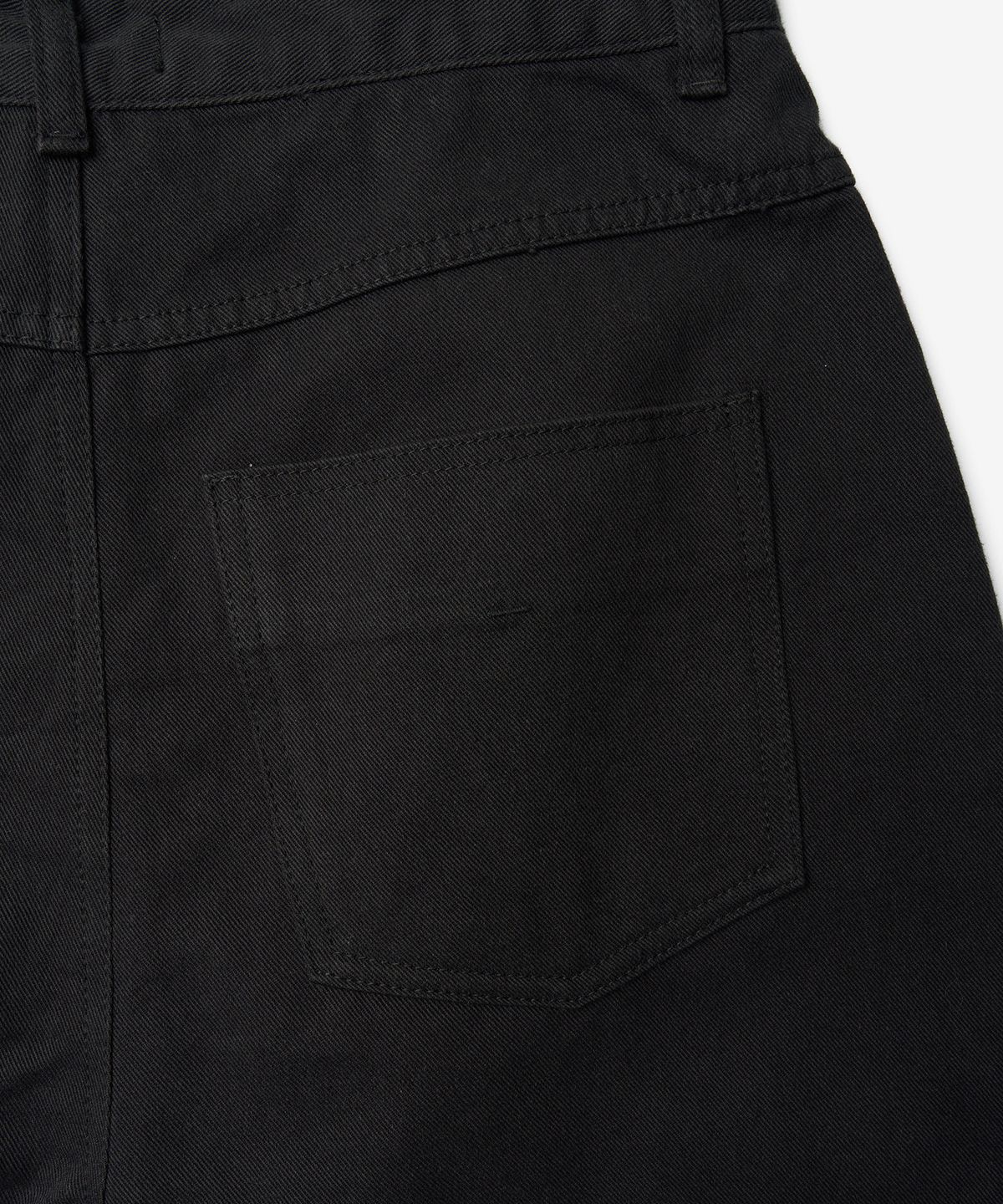 튜드먼트(TTUDEMENT) COTTON CURVED PANTS_CHARCOAL