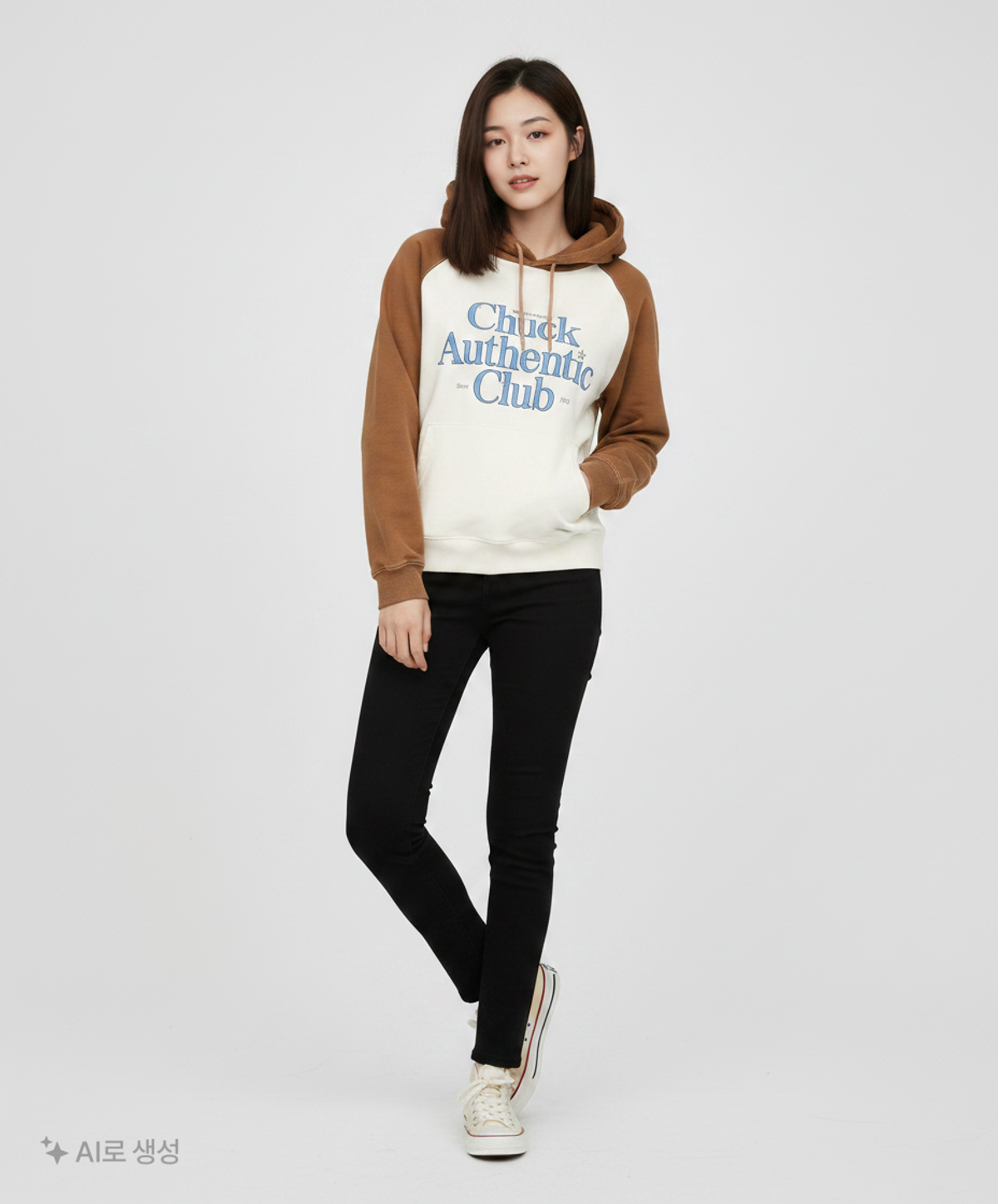 척(CHUCK) 후드 티셔츠 L