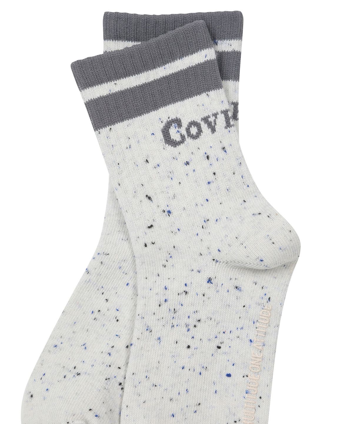 커버낫 키즈(COVERNAT KIDS) 더블라인 랩사 양말 아이보리 CK2603SK04IV