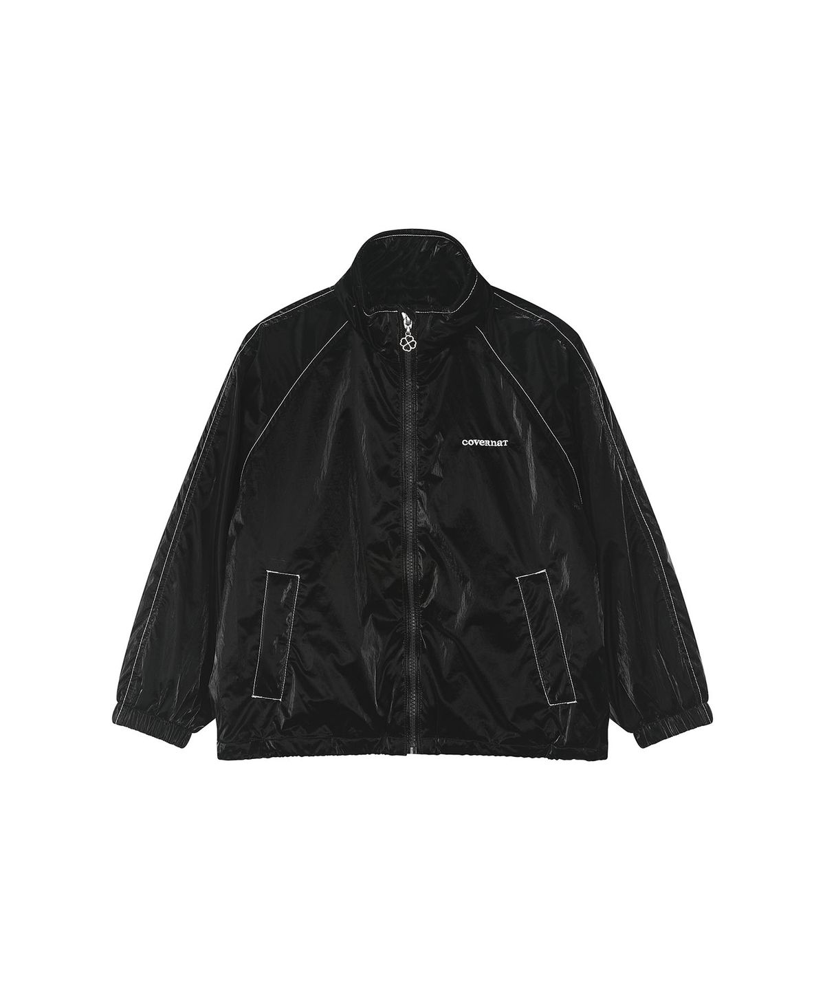 커버낫 키즈(COVERNAT KIDS) 쉘 샤인 자켓 블랙 CK2603JU68BK