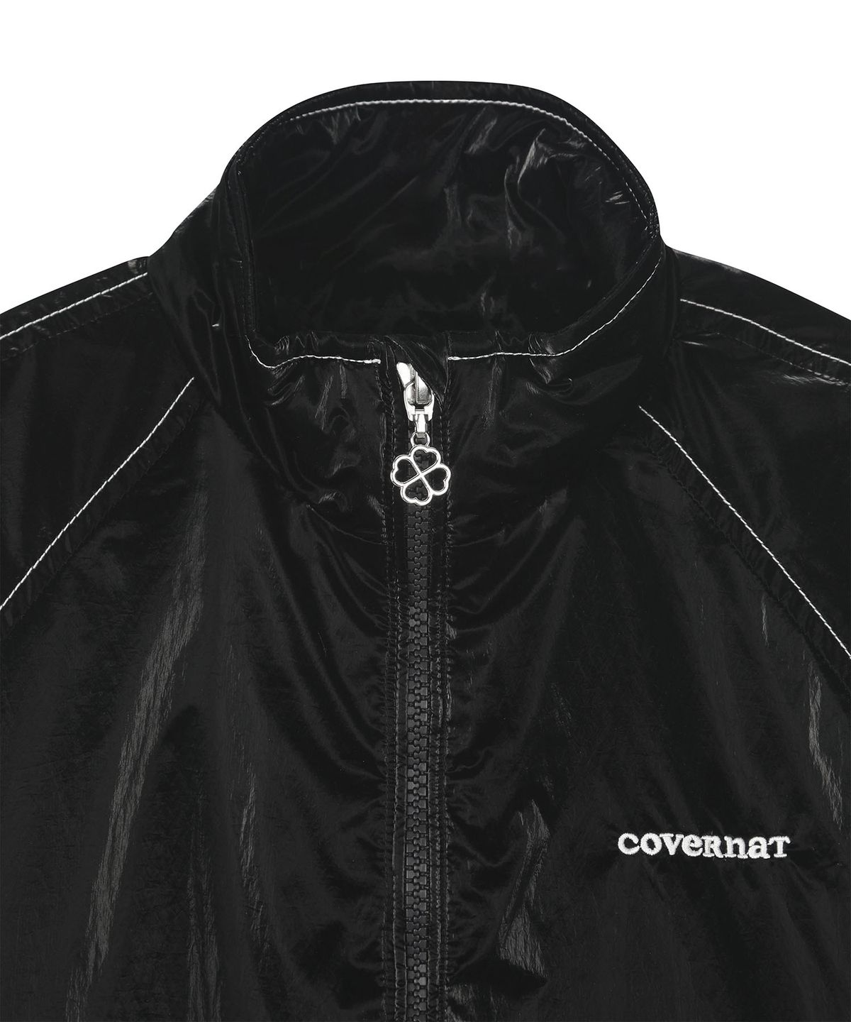 커버낫 키즈(COVERNAT KIDS) 쉘 샤인 자켓 블랙 CK2603JU68BK