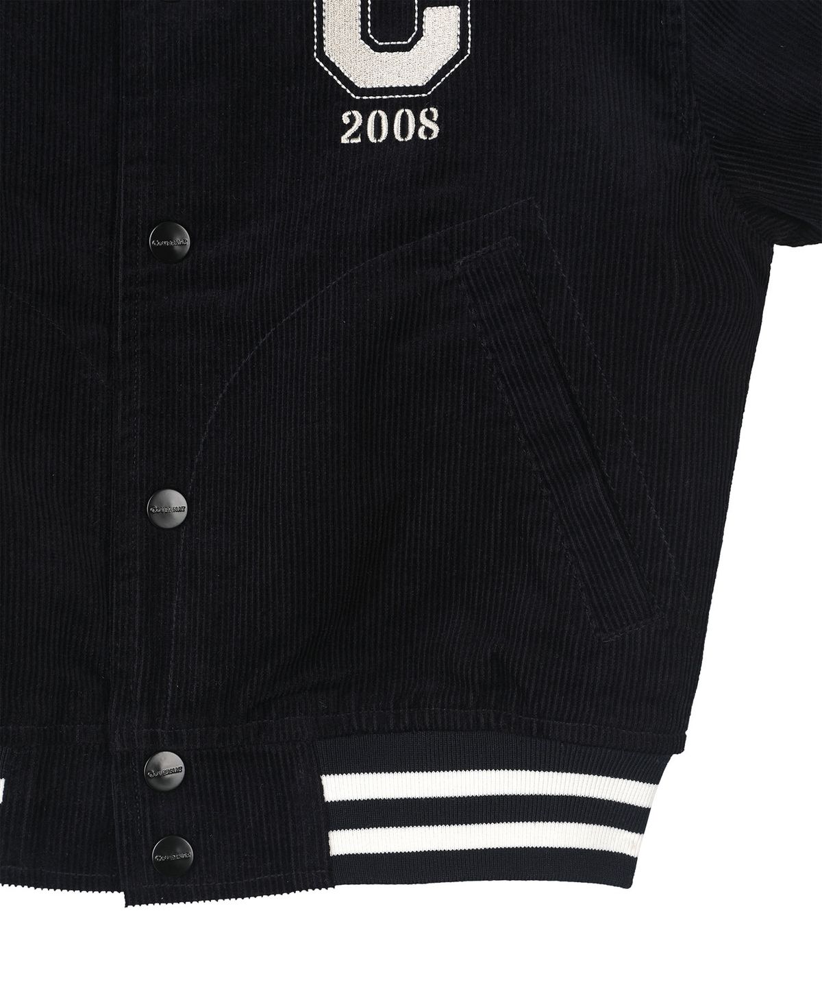 커버낫 키즈(COVERNAT KIDS) 코듀로이 바시티 점퍼 네이비 CK2603JU53NA