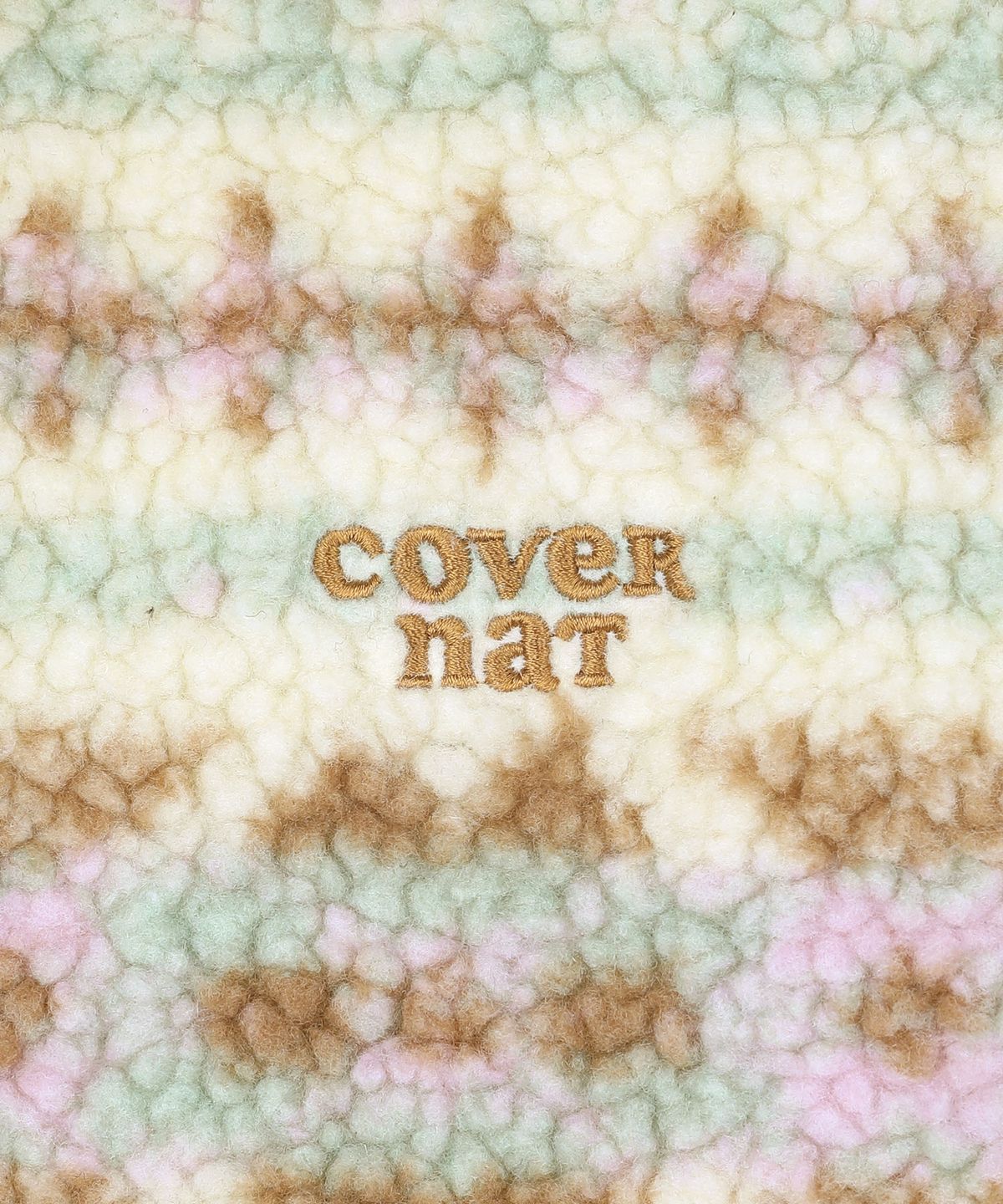 커버낫 키즈(COVERNAT KIDS) 라운드 카라 쉐르파 자켓 베이지 CK2603JK70BE