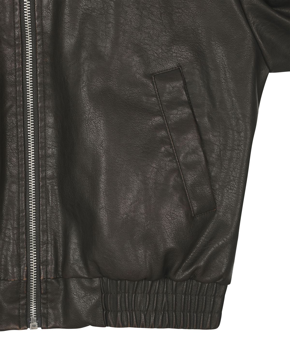 커버낫 키즈(COVERNAT KIDS) 소프트 신세틱 레더 자켓 딥브라운 CK2603JK69DW