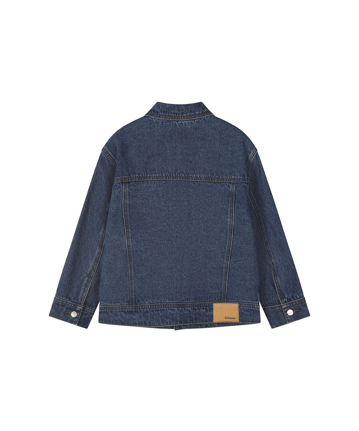 커버낫 키즈(COVERNAT KIDS) 데님 트러커 자켓 블루 CK2603IJ25BL
