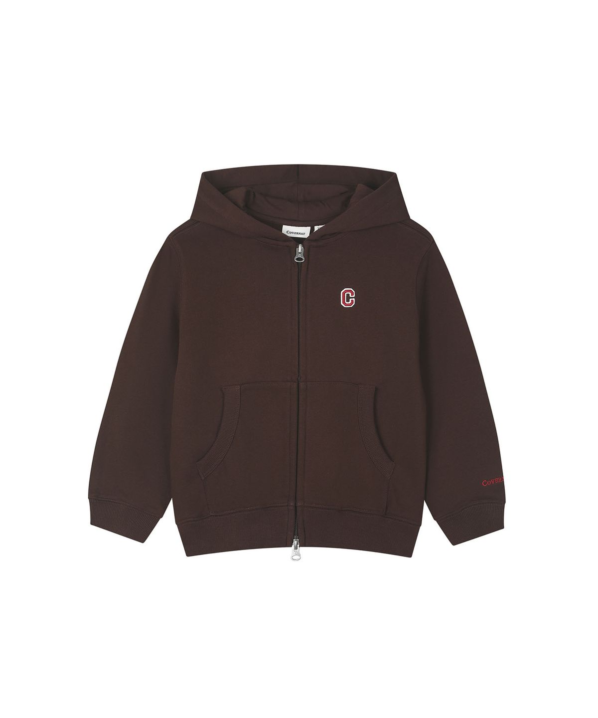 커버낫 키즈(COVERNAT KIDS) Little C 후드집업 브라운 CK2603HZE5BR