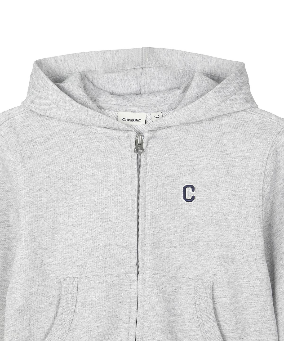 커버낫 키즈(COVERNAT KIDS) Little C 후드집업 멜란지그레이 CK2603HZE5MG