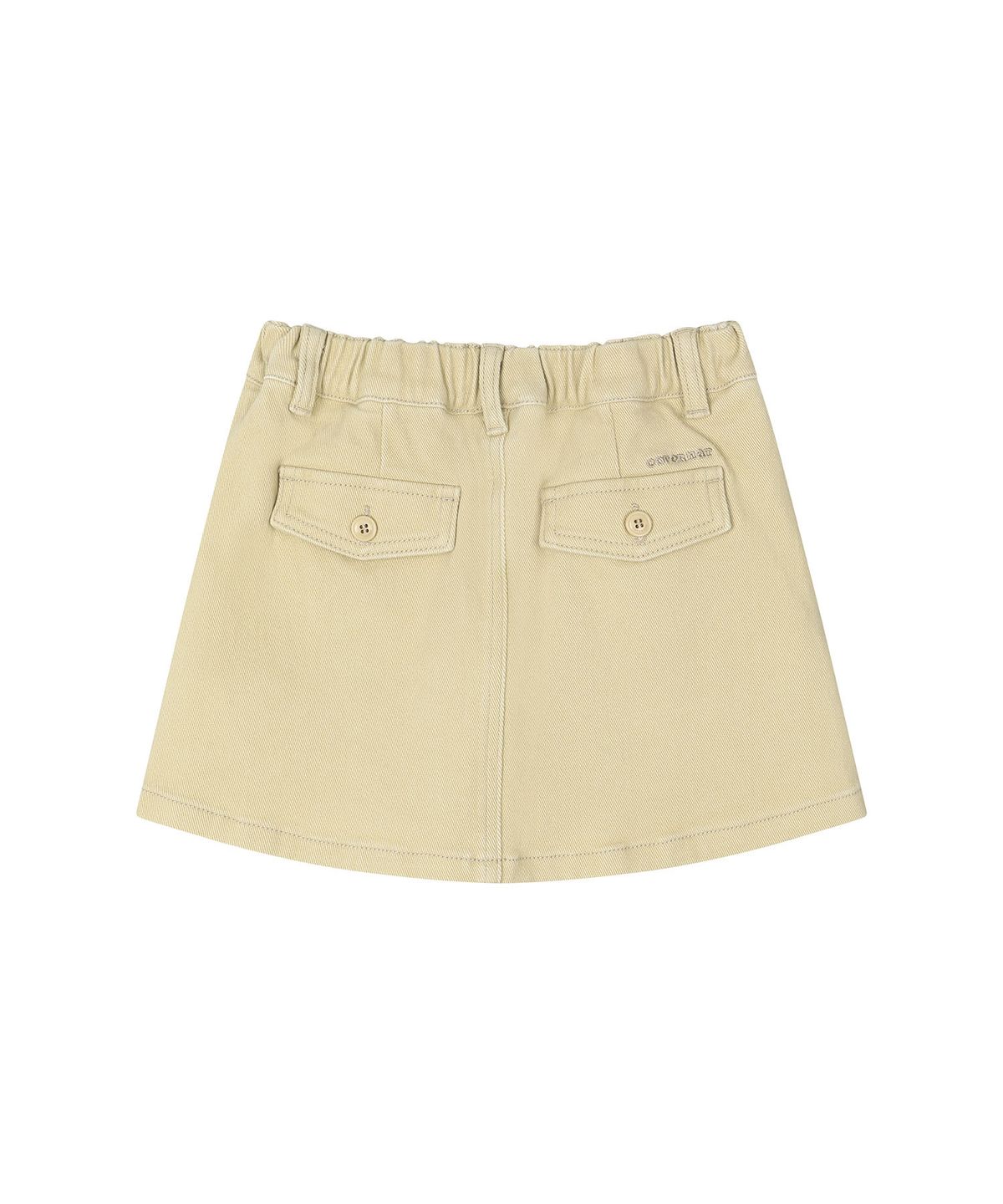 커버낫 키즈(COVERNAT KIDS) 클로버 키링 카고 스커트 베이지 CK2603SR76BE