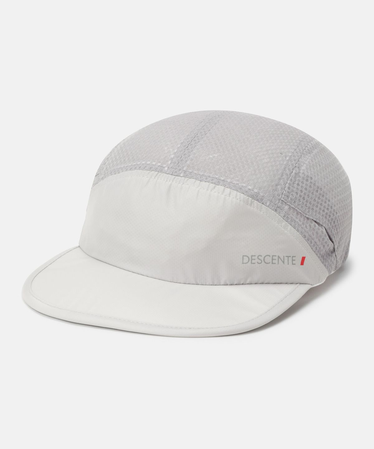 데상트(DESCENTE) 러닝 메쉬캡 그레이 SR323RCP71
