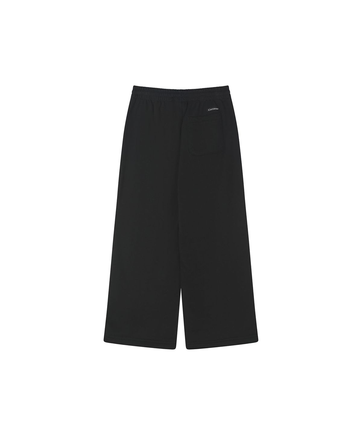 커버낫 키즈(COVERNAT KIDS) Little C 와이드 스트레이트 저지 팬츠 블랙 CK2603JPE7BK