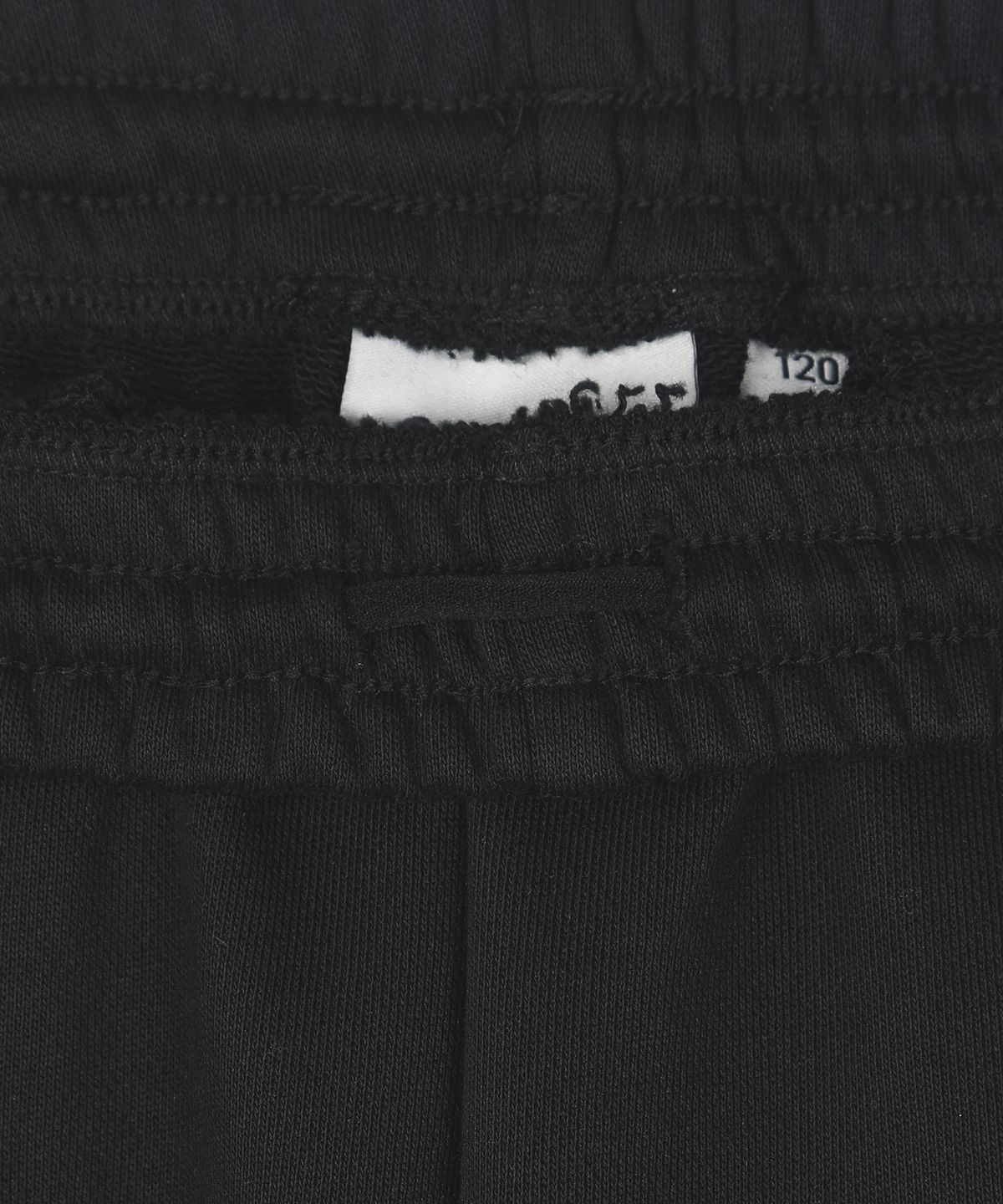 커버낫 키즈(COVERNAT KIDS) Little C 와이드 스트레이트 저지 팬츠 블랙 CK2603JPE7BK