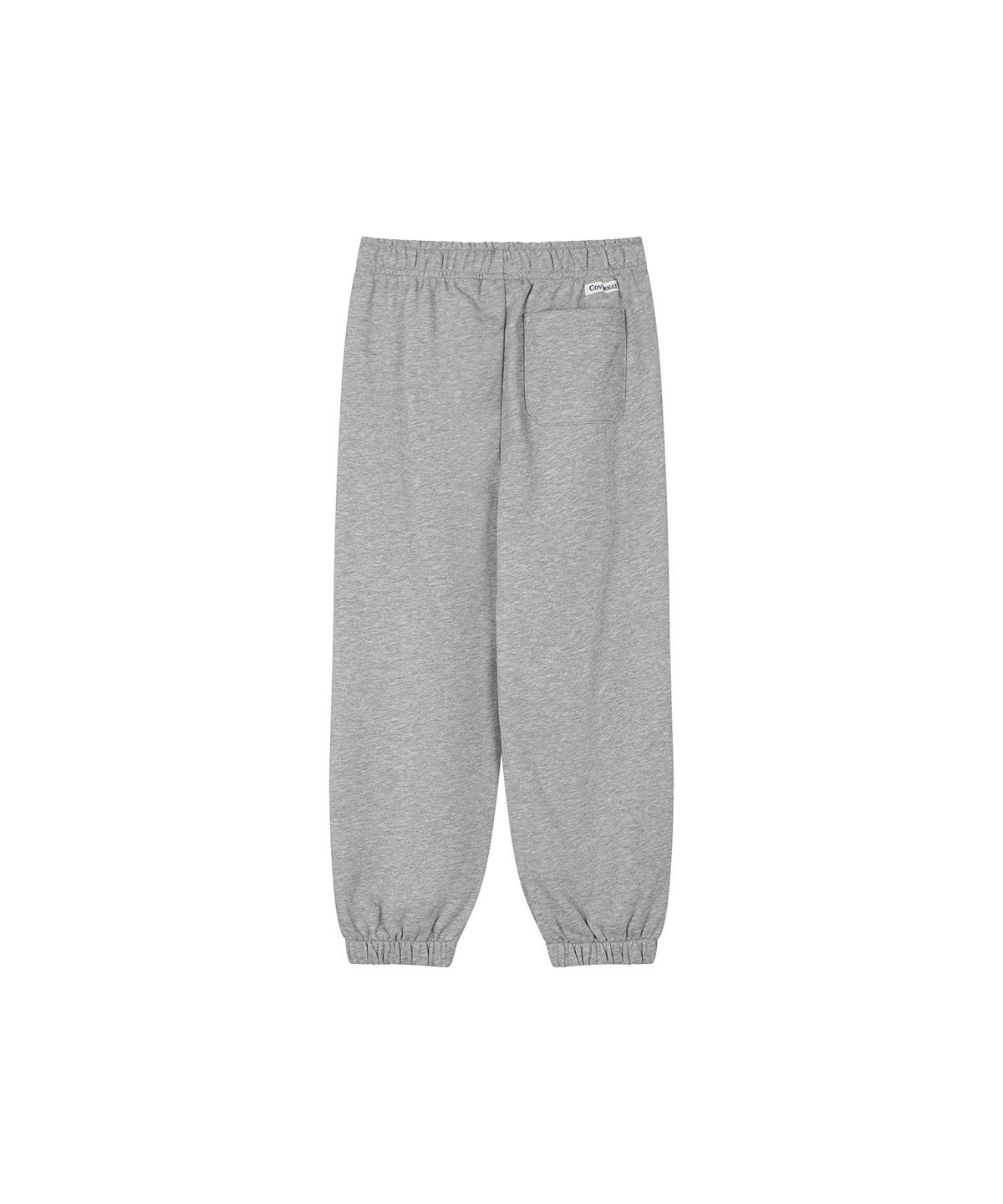 커버낫 키즈(COVERNAT KIDS) Little C 루즈 테이퍼드 조거 팬츠 멜란지그레이 CK2603JPE6MG