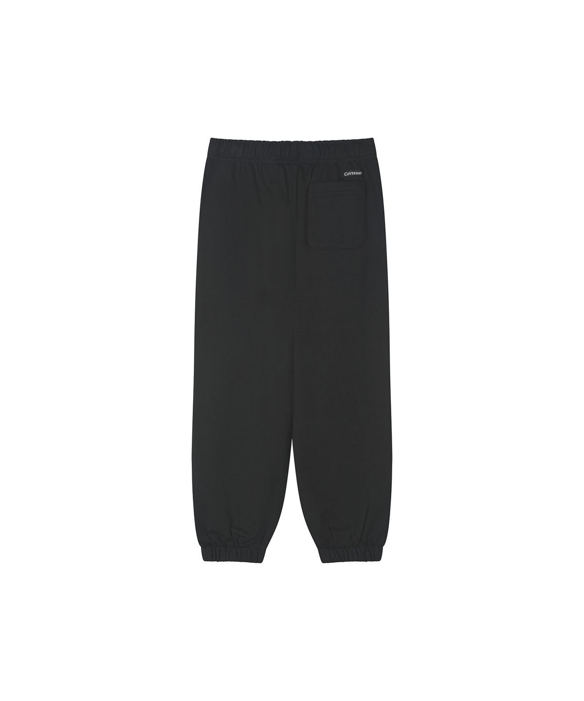 커버낫 키즈(COVERNAT KIDS) Little C 루즈 테이퍼드 조거 팬츠 블랙 CK2603JPE6BK