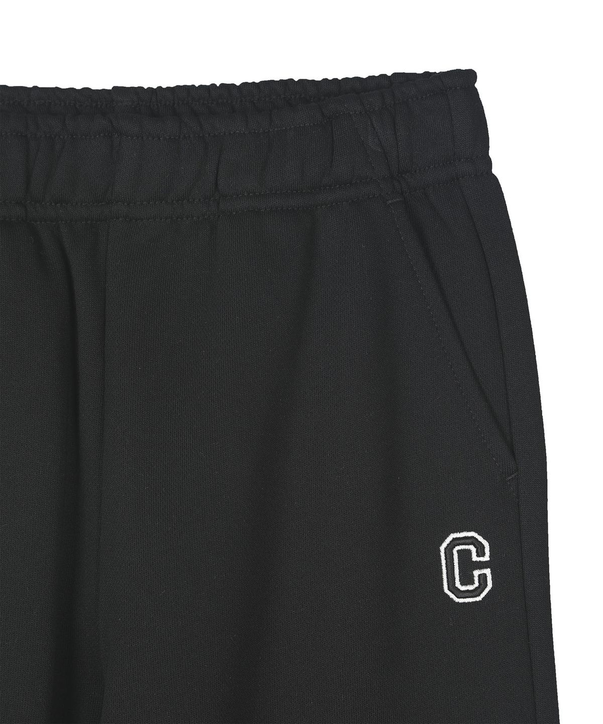 커버낫 키즈(COVERNAT KIDS) Little C 루즈 테이퍼드 조거 팬츠 블랙 CK2603JPE6BK