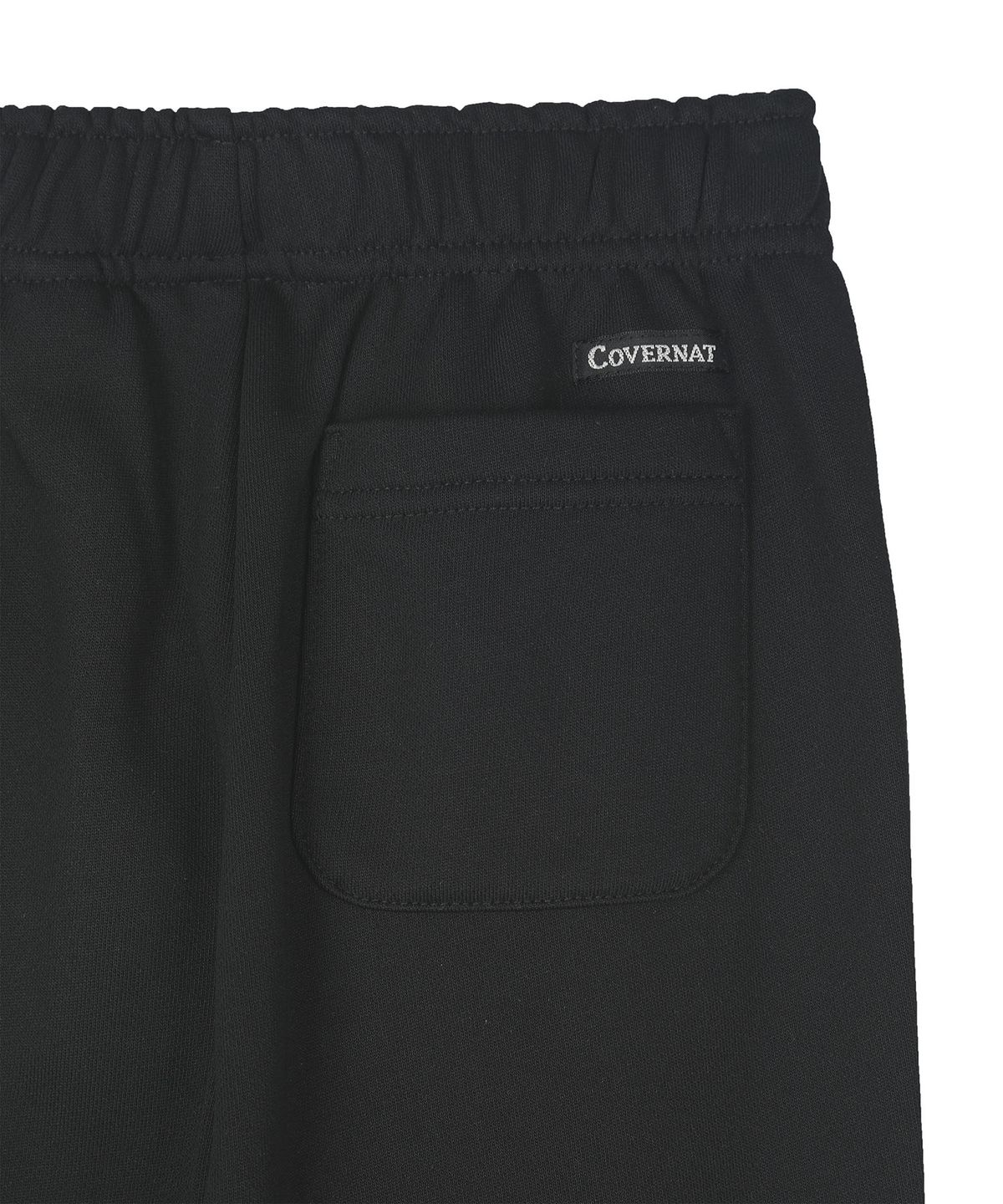 커버낫 키즈(COVERNAT KIDS) Little C 루즈 테이퍼드 조거 팬츠 블랙 CK2603JPE6BK