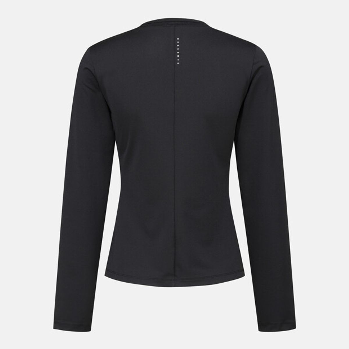 데상트(DESCENTE) 여성 슬림핏 긴팔 티셔츠 블랙 SR322PTL81