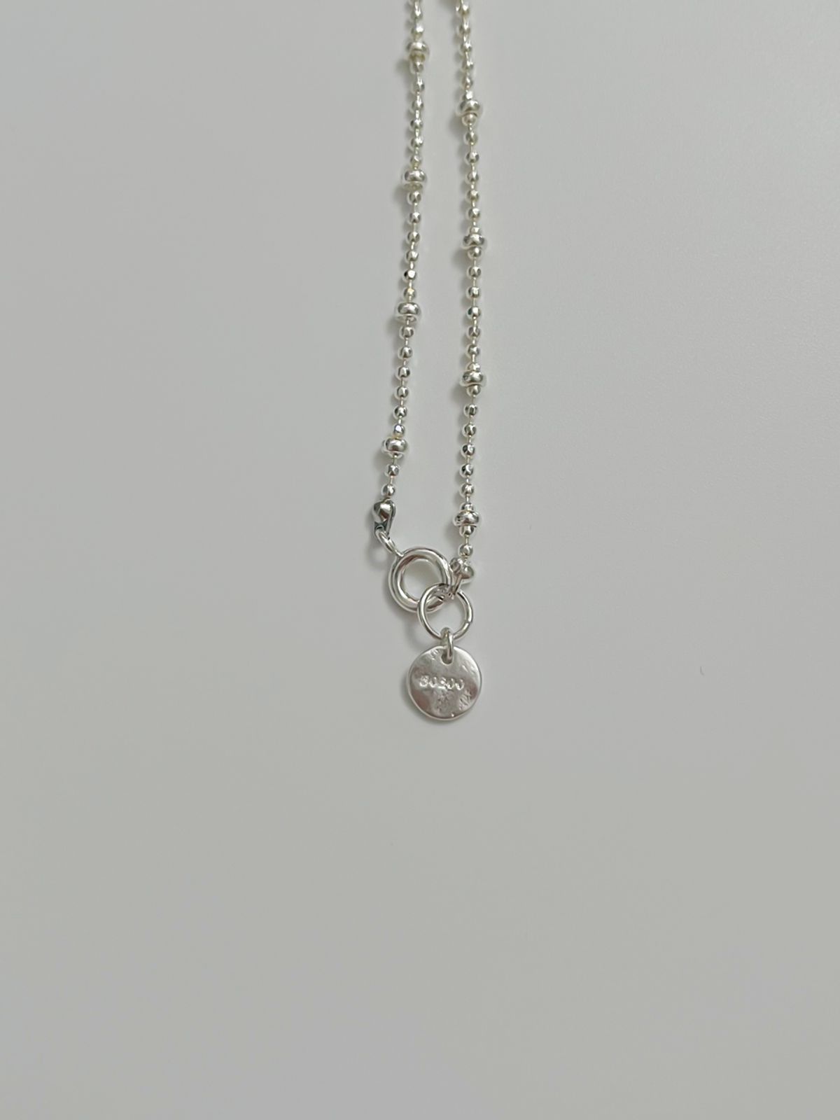 소수(SOSOO) Onyx n Pearl Layered Necklace