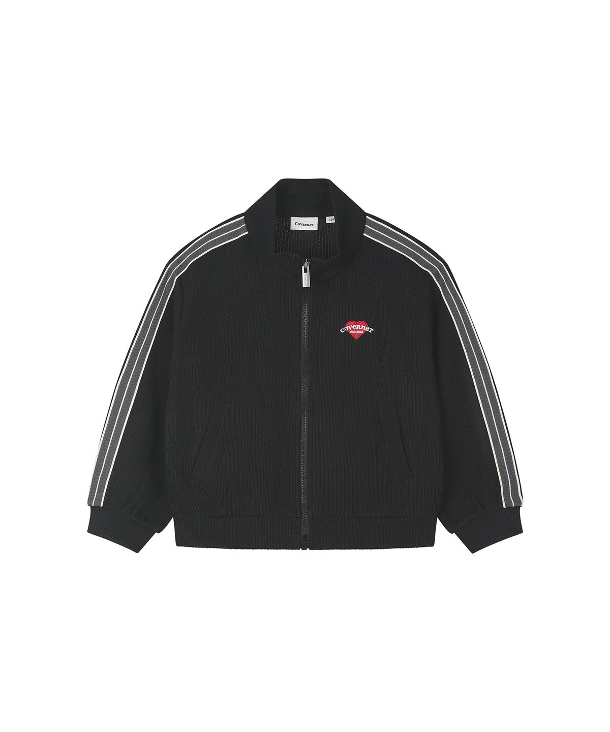 커버낫 키즈(COVERNAT KIDS) 라인트랙 커버셋 블랙 CK2603SU60BK