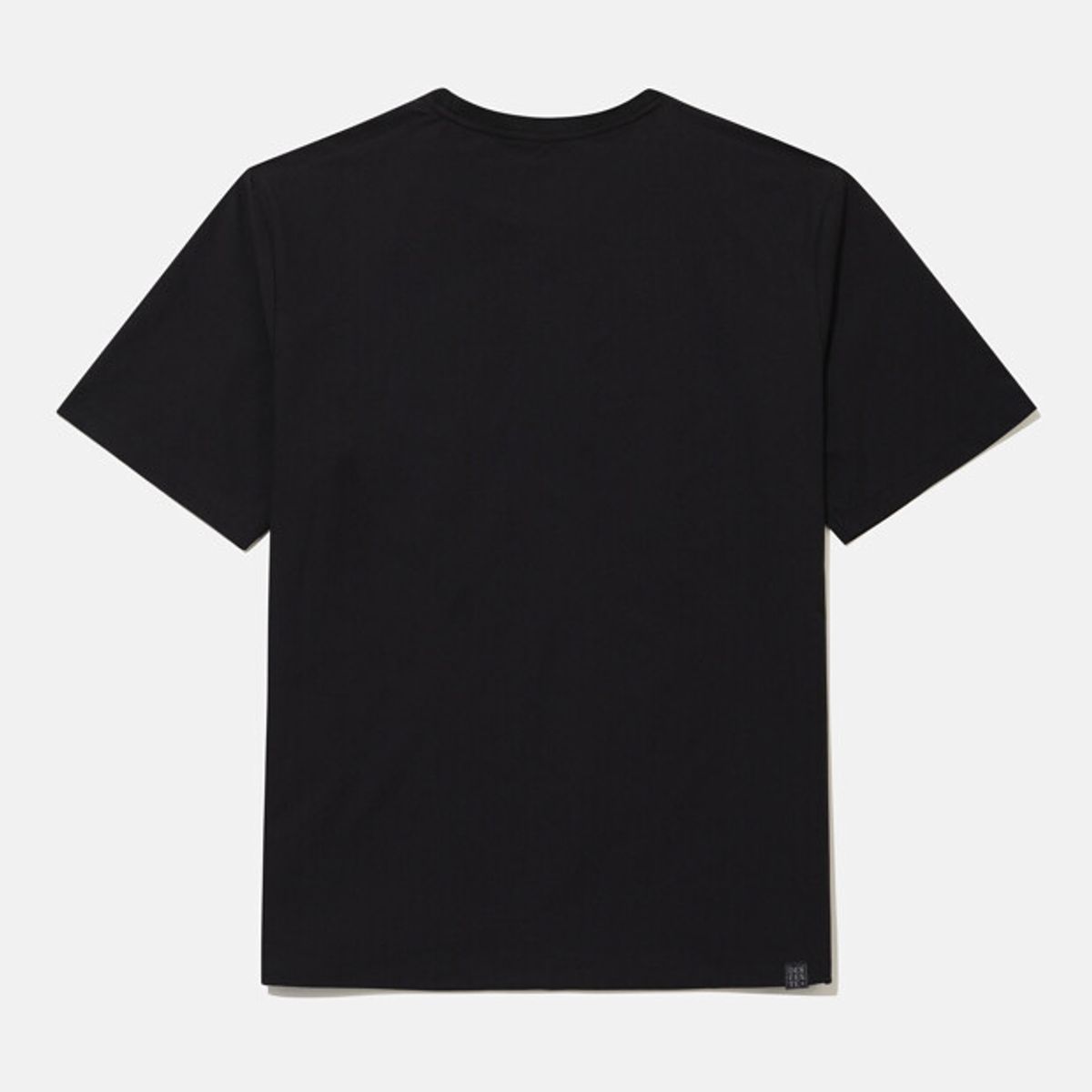 데상트(DESCENTE) 남성 무브먼트 우븐 컴포트핏 반팔 티셔츠 블랙 SR321UTS79