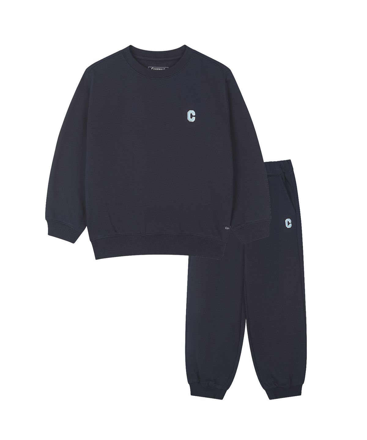 커버낫 키즈(COVERNAT KIDS) C로고 오버핏 커버셋 네이비 CK2603SU20NA