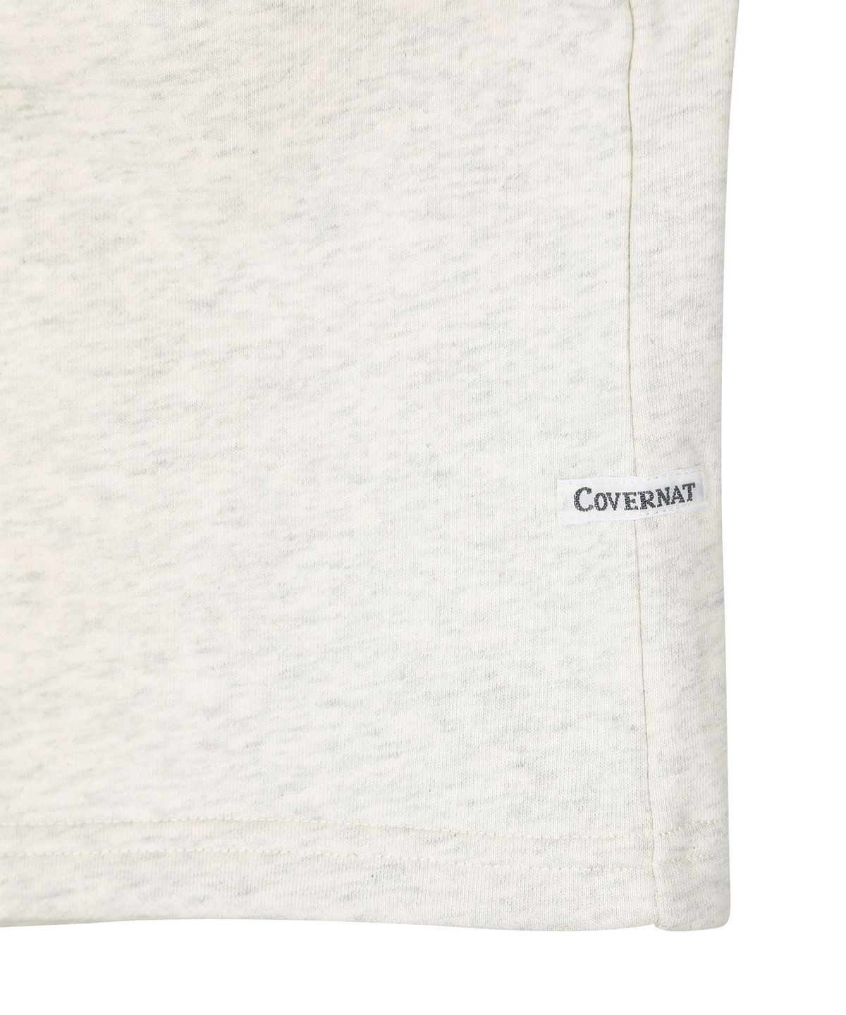 커버낫 키즈(COVERNAT KIDS) 커든 아카이브 레귤러핏 반집업 스웻셔츠 오트밀 CK2603CR37OT
