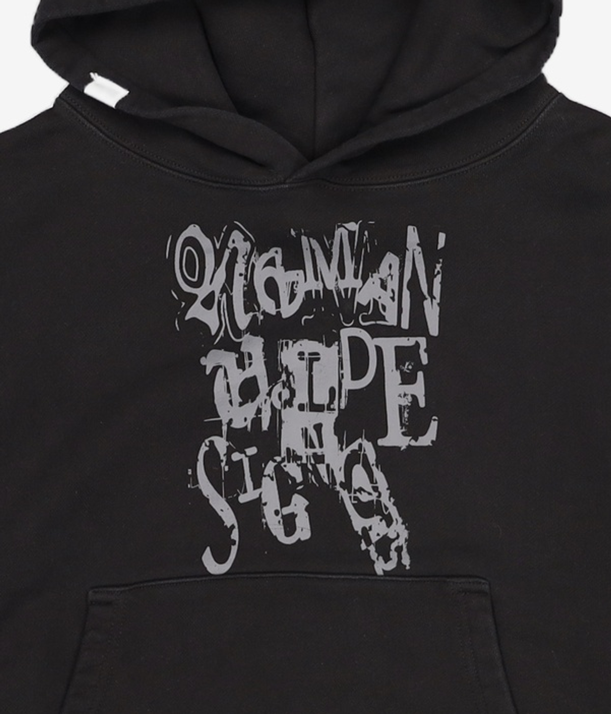 노매뉴얼(NOMANUAL) C.F HOODIE - BLACK S