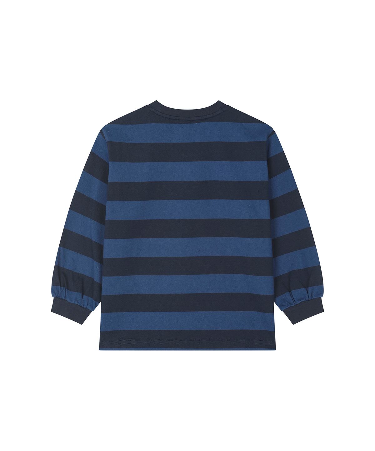 커버낫 키즈(COVERNAT KIDS) 워드마크 스트라이프 레귤러핏 티셔츠 블루 CK2603LT14BL
