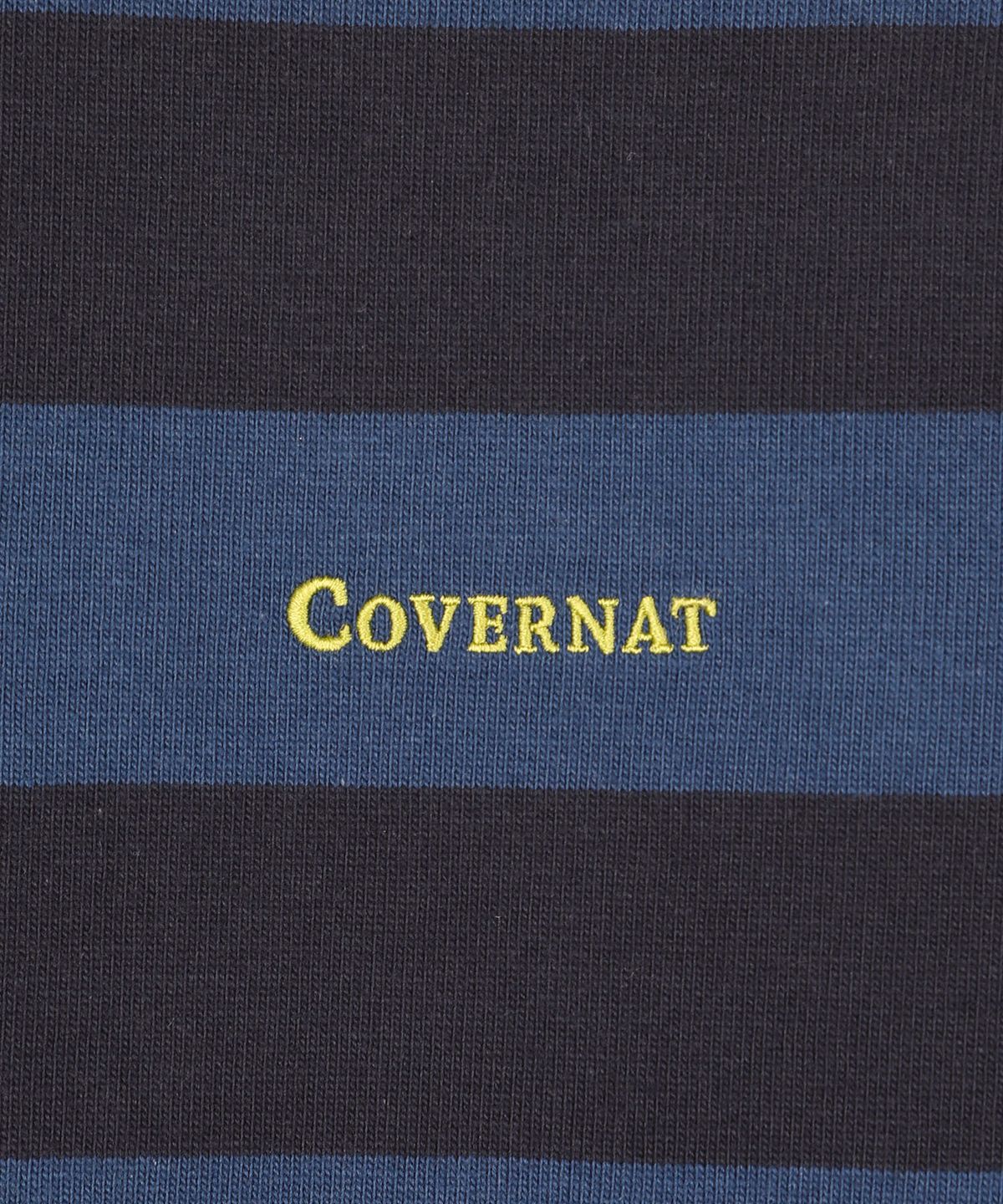 커버낫 키즈(COVERNAT KIDS) 워드마크 스트라이프 레귤러핏 티셔츠 블루 CK2603LT14BL
