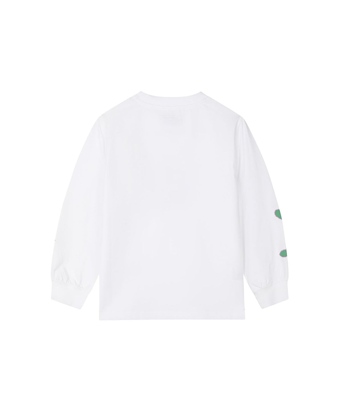 커버낫 키즈(COVERNAT KIDS) 락스타 오버핏 긴팔티셔츠 화이트 CK2603LT11WH