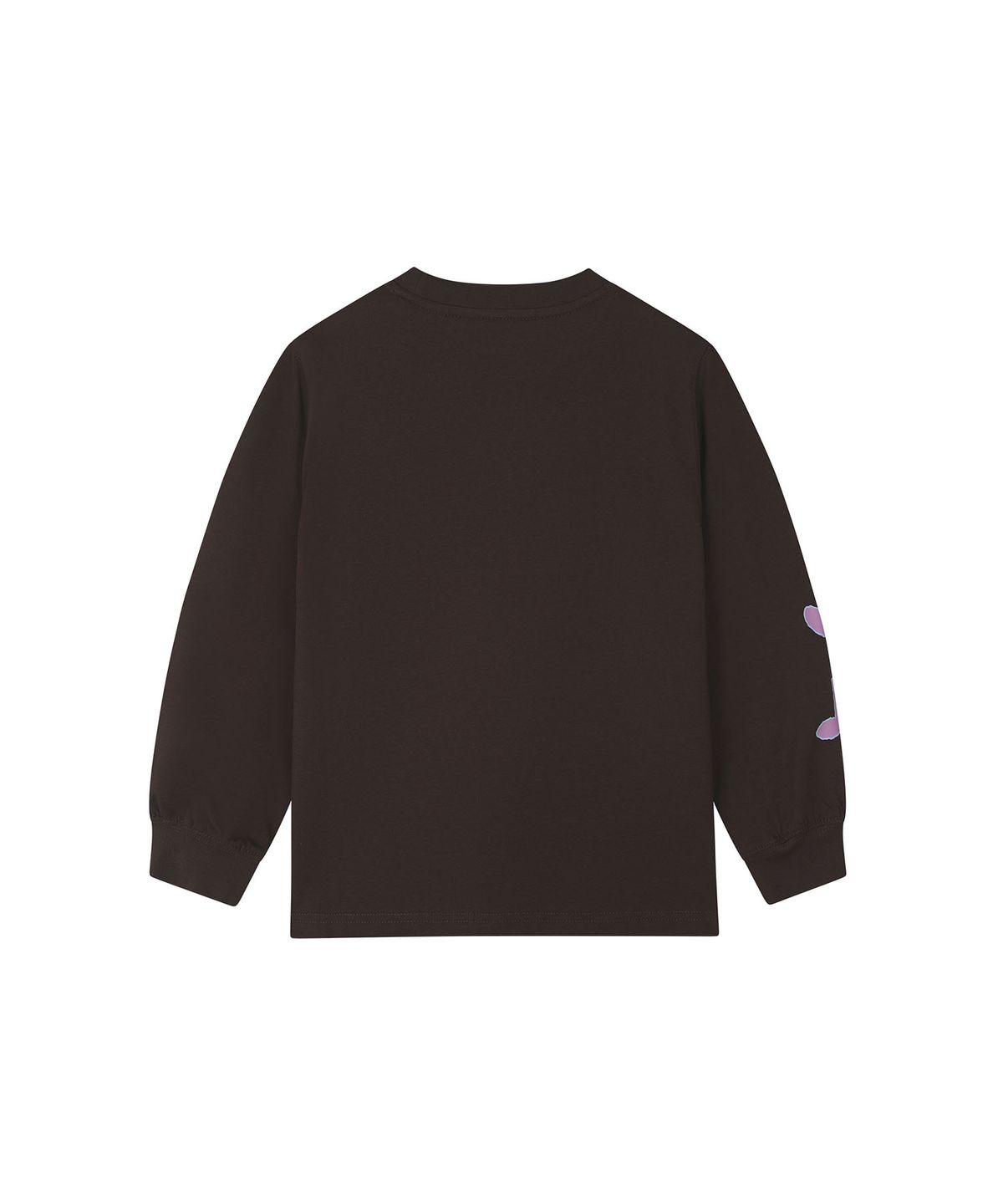 커버낫 키즈(COVERNAT KIDS) 락스타 오버핏 긴팔티셔츠 브라운 CK2603LT11BR