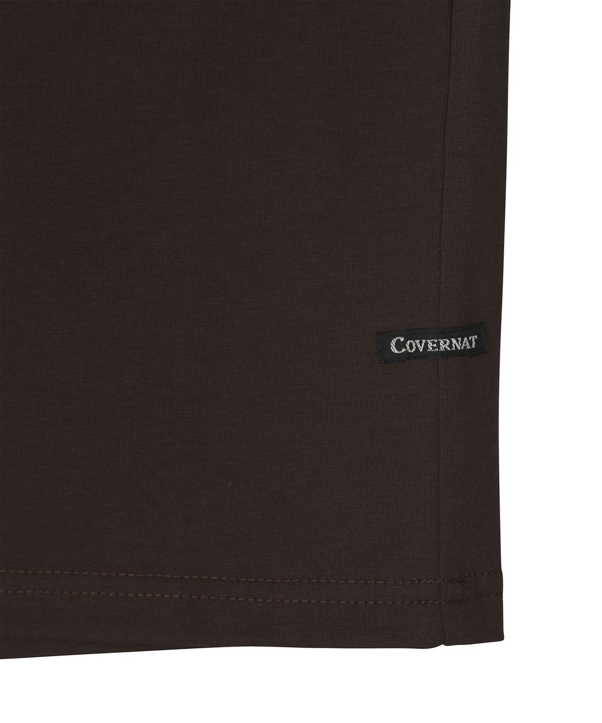 커버낫 키즈(COVERNAT KIDS) 락스타 오버핏 긴팔티셔츠 브라운 CK2603LT11BR