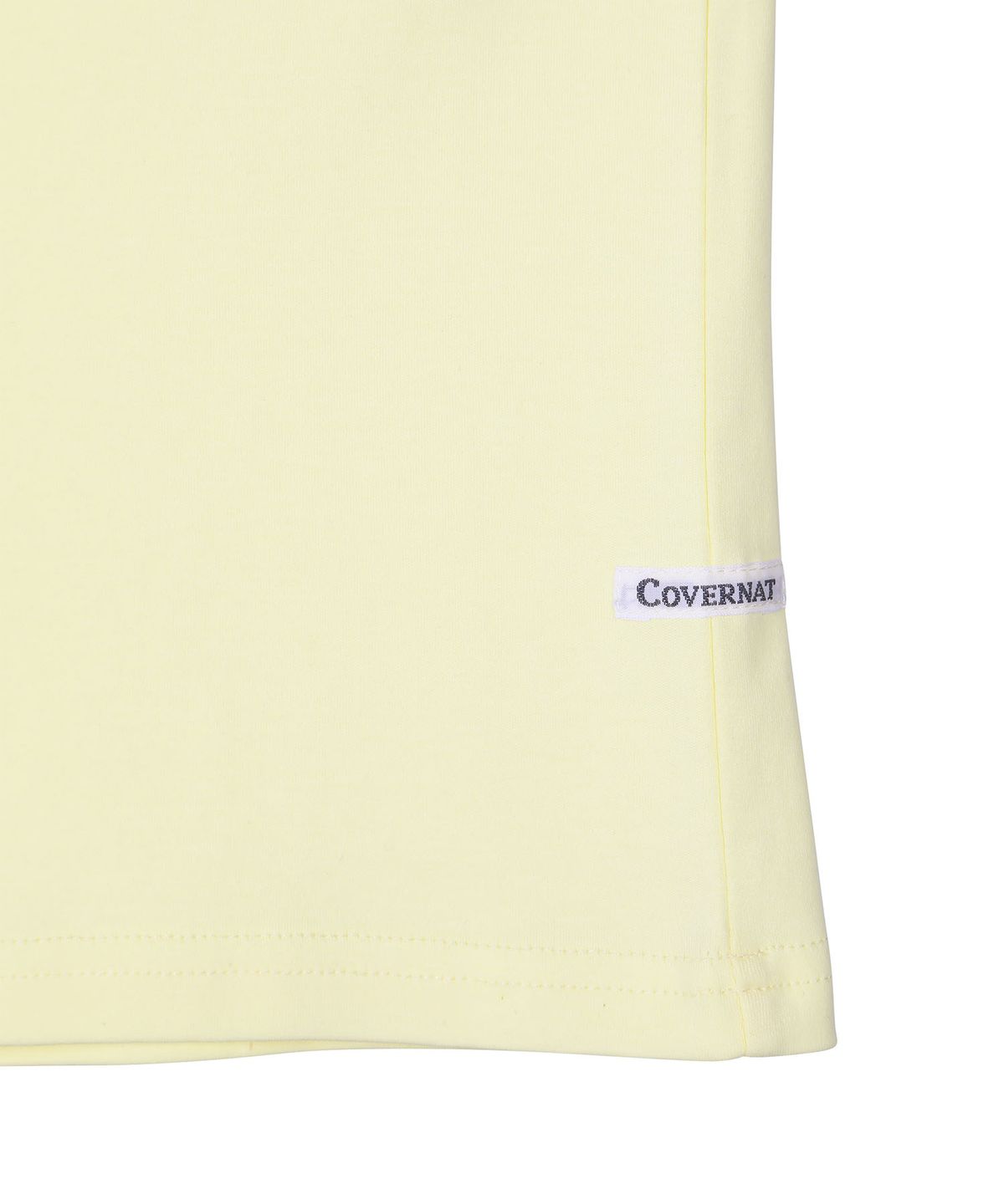 커버낫 키즈(COVERNAT KIDS) 사운드 바운스로고 레귤러핏 티셔츠 라임 CK2603LT09LI