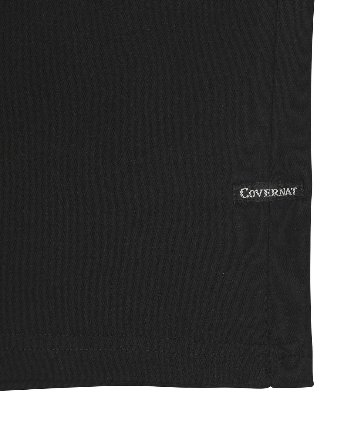 커버낫 키즈(COVERNAT KIDS) 사운드 바운스로고 레귤러핏 티셔츠 블랙 CK2603LT09BK