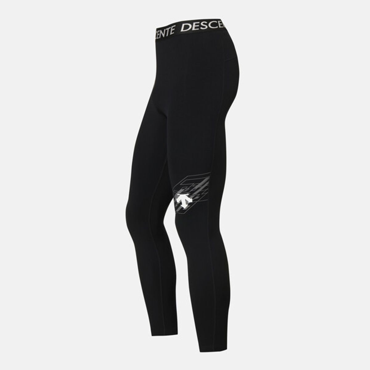 데상트(DESCENTE) 남성 델타프로 롱 레깅스 블랙 SR321RKL72