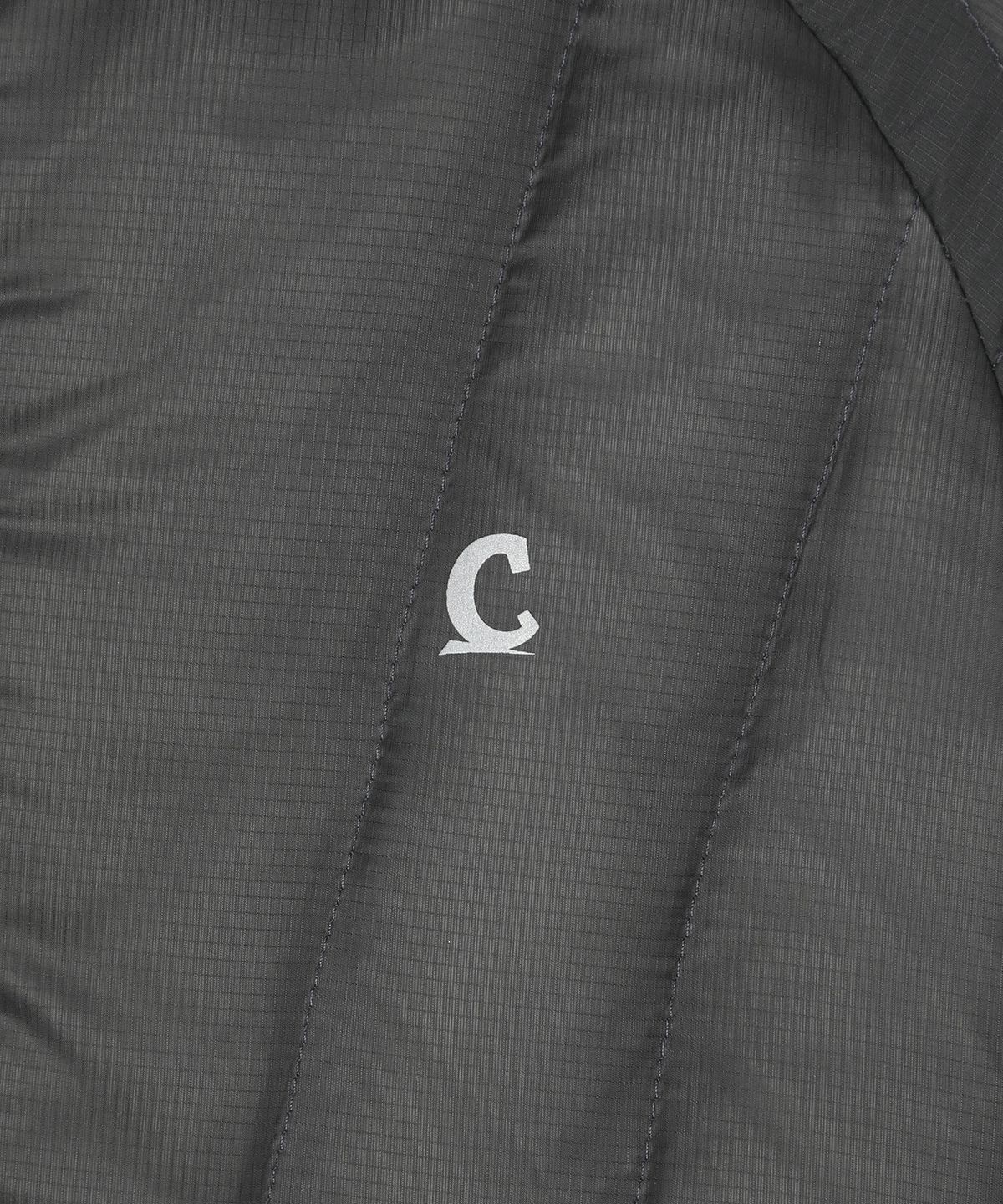 커버낫 키즈(COVERNAT KIDS) 세그먼트 퀼팅 후드경량다운 블랙 CK2604DP15BK