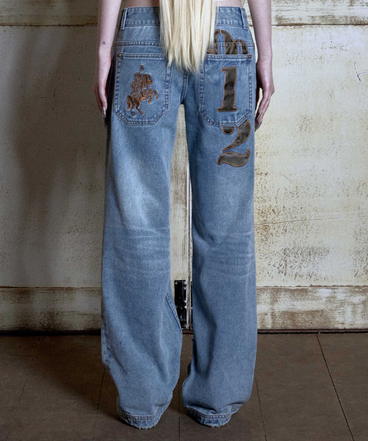 오퍼스 0012(OPUS 0012) Op.09 OG-CLASSIC LOWRISE DENIM PANTS L/BLUE