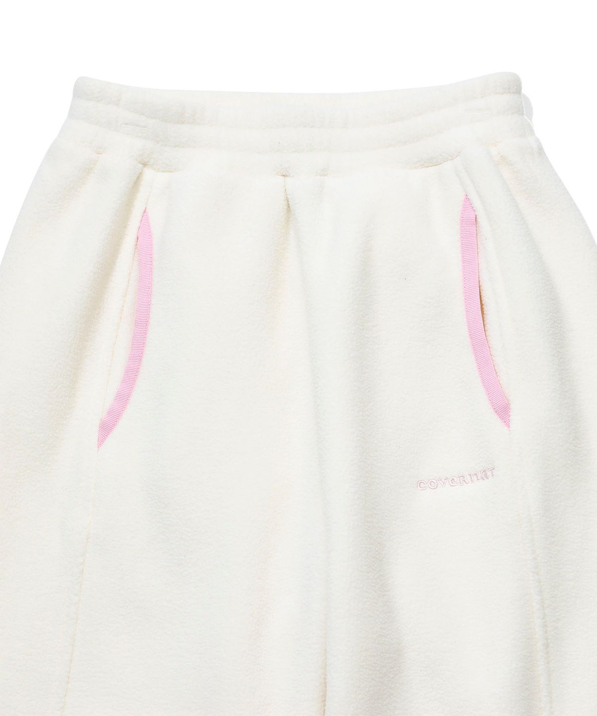 커버낫 키즈(COVERNAT KIDS) 웜온 루즈 조거 플리스 팬츠 아이보리 CK2604JP60IV