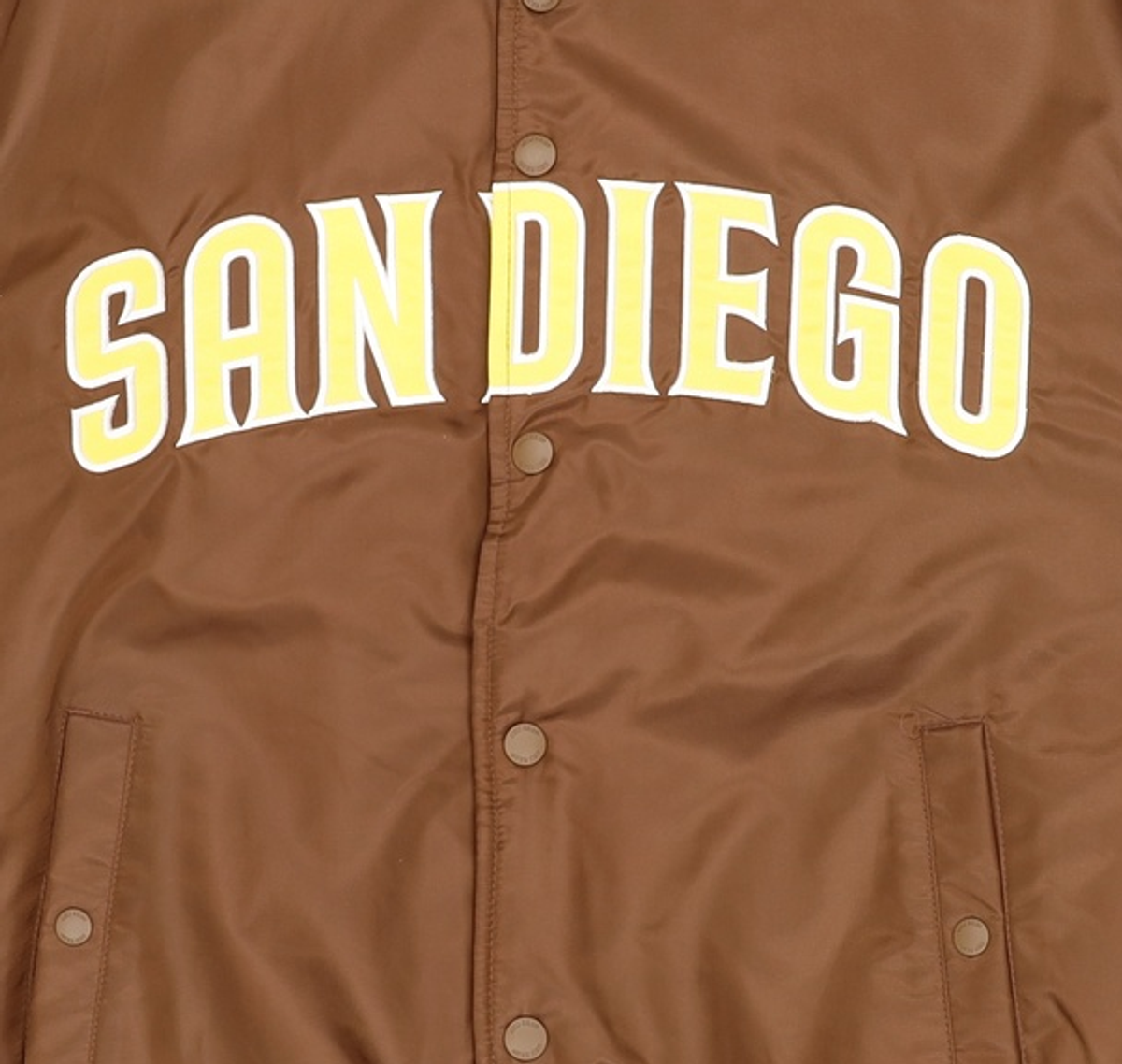 뉴에라(NEW ERA) MLB 샌디에이고 파드리스 어센틱 스타디움 재킷 브라운 S
