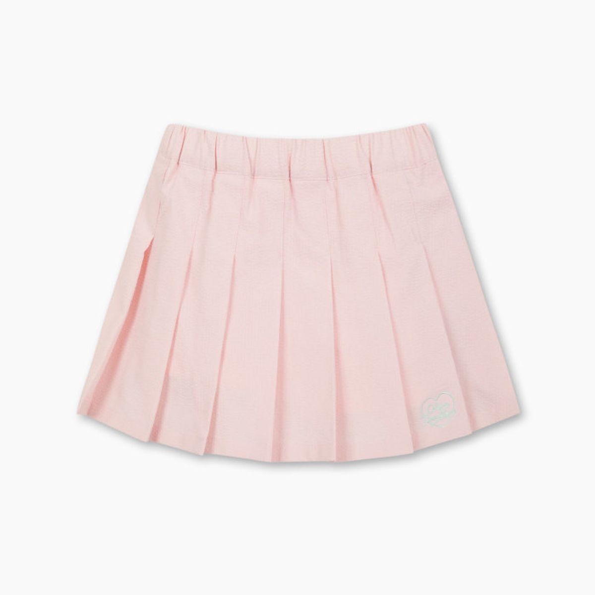 베네통키즈(BENETTONKIDS) [Online Exclusive] 시어서커 플리츠 스커트_QASK10631PK