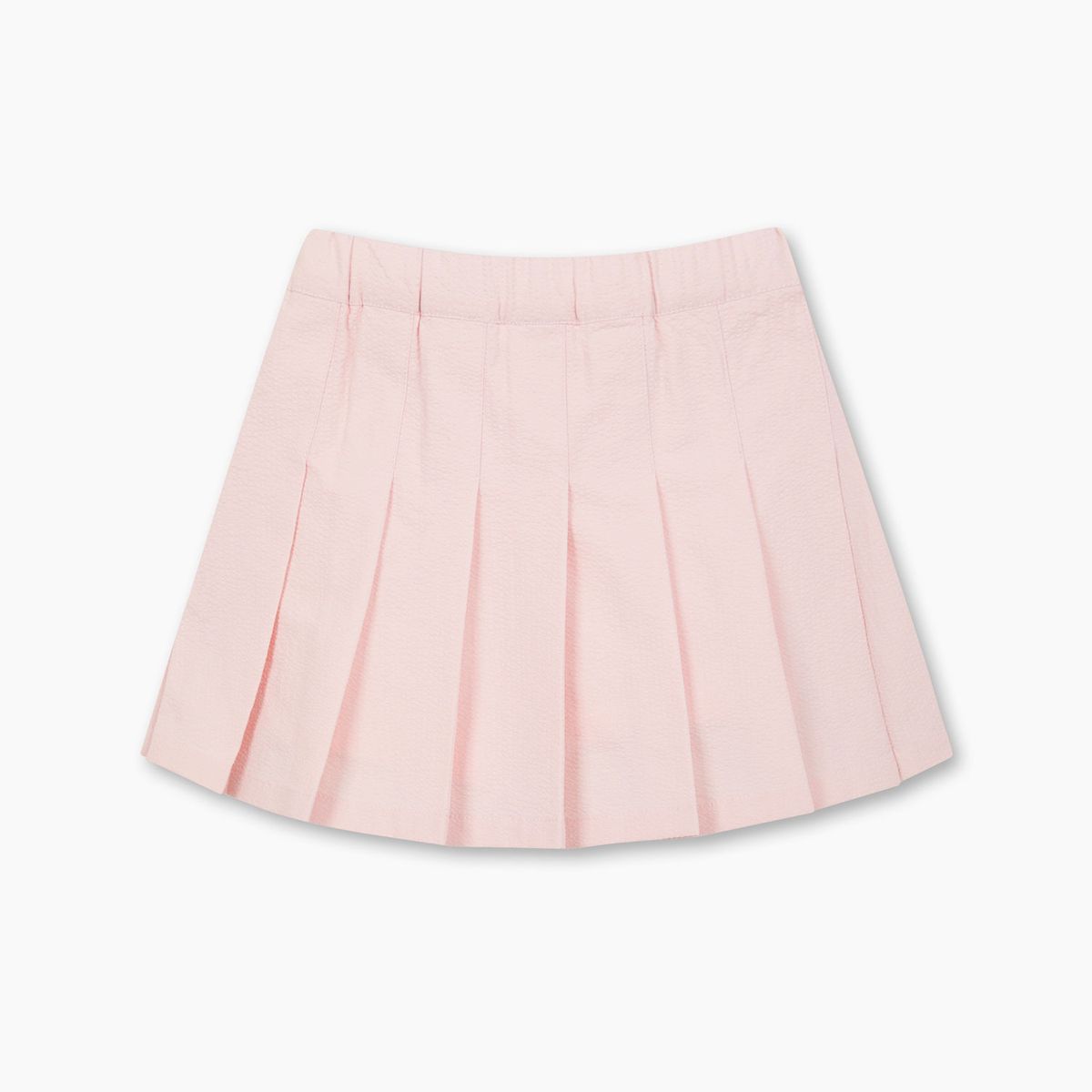 베네통키즈(BENETTONKIDS) [Online Exclusive] 시어서커 플리츠 스커트_QASK10631PK
