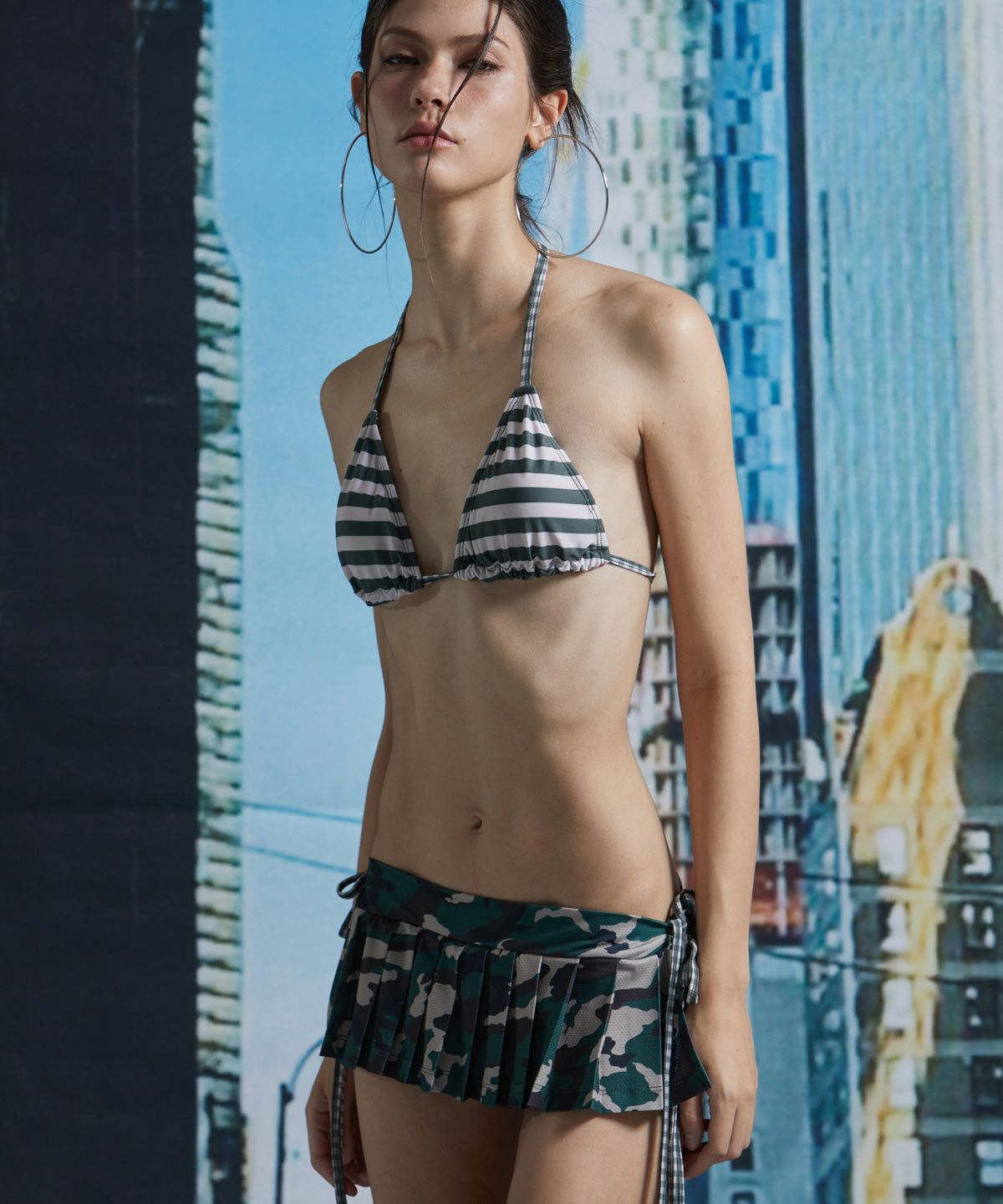 게이트리스(GATELESS) PLEATS BIKINI