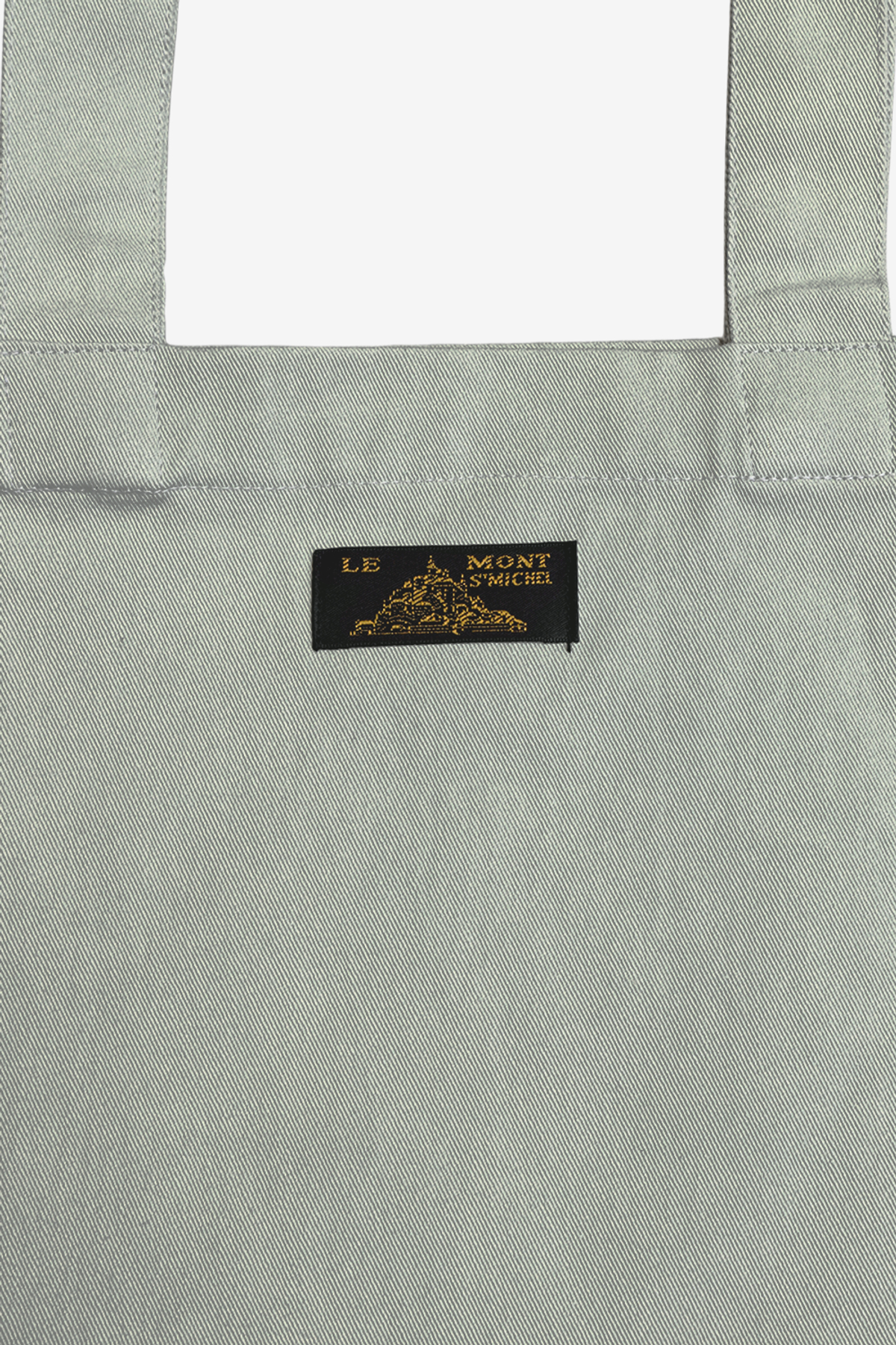르몽생미셸(LE MONT ST MICHEL) Cotton Stripe Color Pocket Bag_Green