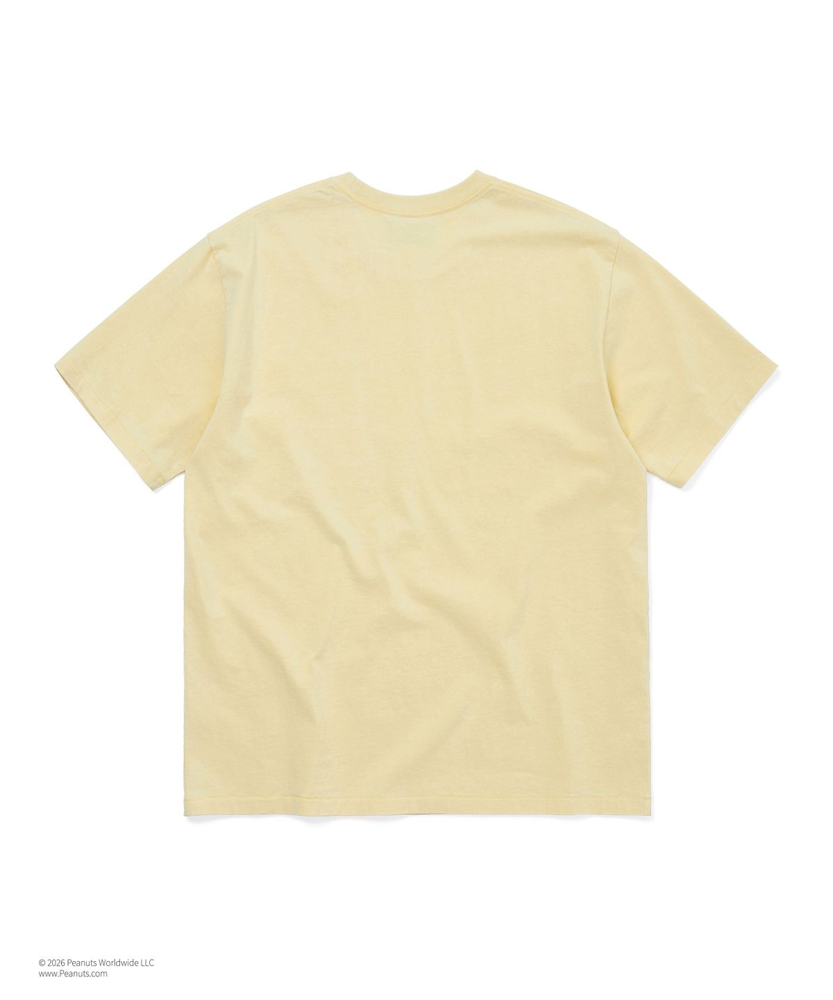 디스이즈네버댓(THISISNEVERTHAT) TNT PEANUTS Tee Faded Yellow