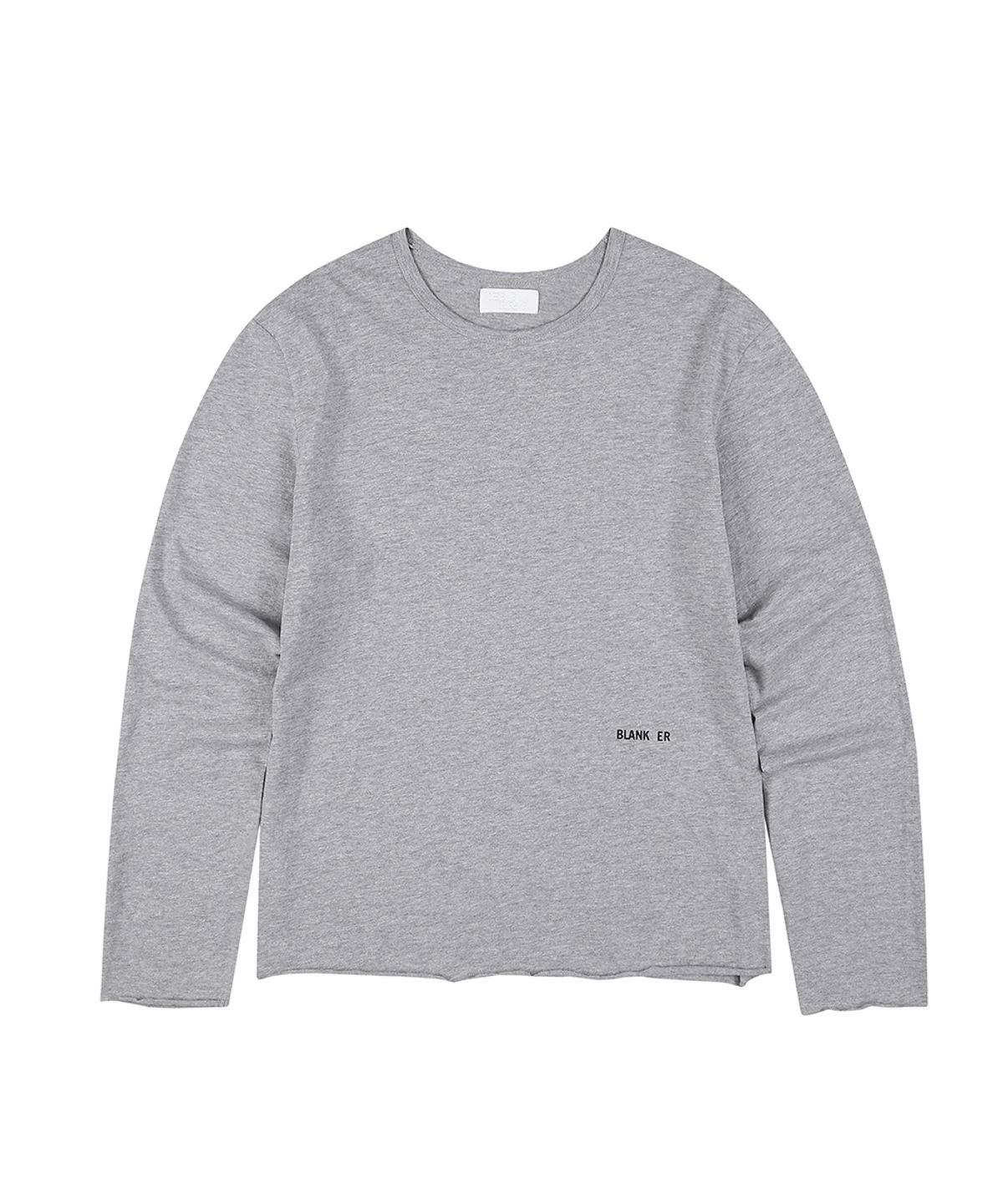이이이알알알(EEERRR) 블랭크 이알 컷팅 슬럽 크롭 롱슬리브 (3 color)