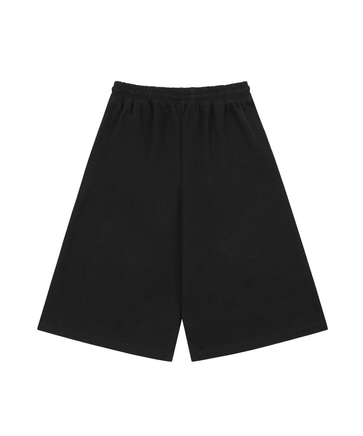 에스이에스티(S'EST) Front Cut-out Bermuda Pants Black