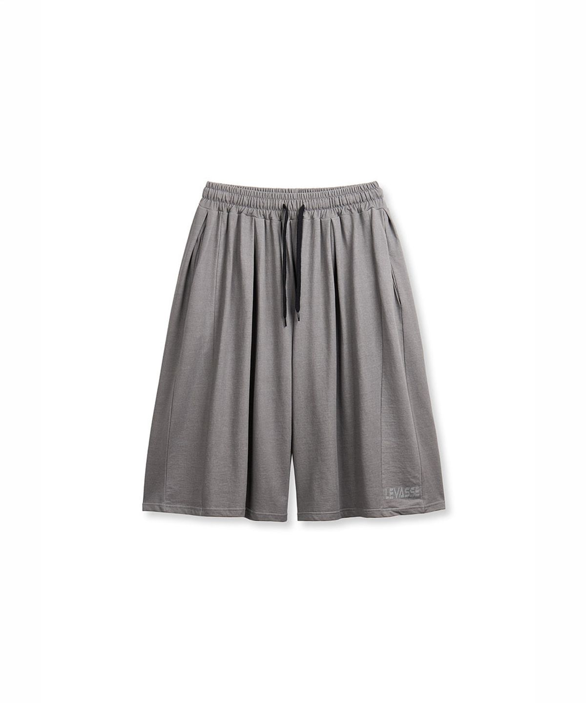 르바세(LEVASSE) Balloon Bermuda Shorts – Pigment Gray