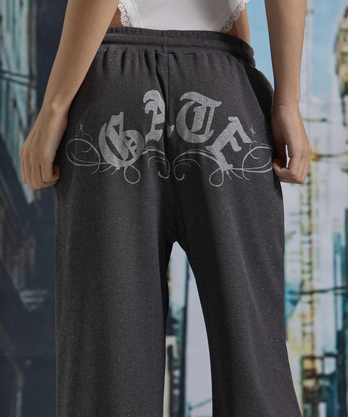 게이트리스(GATELESS) METAL LONG PANTS